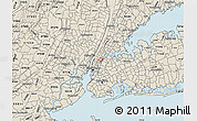 Shaded Relief Map of ZIP code 10021