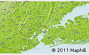 Physical 3D Map of ZIP code 10023