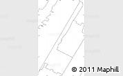 Blank Simple Map of ZIP code 10024