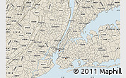 Classic Style Map of ZIP code 10025