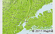 Physical Map of ZIP code 10026
