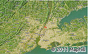 Satellite 3D Map of ZIP code 10027