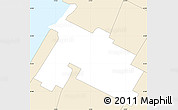 Classic Style Simple Map of ZIP code 10027