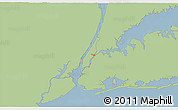 Savanna Style 3D Map of ZIP code 10028, single color outside