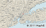 Shaded Relief 3D Map of ZIP code 10029