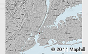 Gray Map of ZIP code 10029