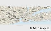 Classic Style Panoramic Map of ZIP code 10029