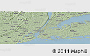 Savanna Style Panoramic Map of ZIP code 10029
