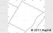 Blank Simple Map of ZIP code 10029, no labels