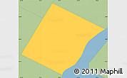 Savanna Style Simple Map of ZIP code 10029