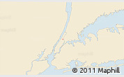 Classic Style 3D Map of ZIP code 10030, single color outside