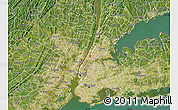 Satellite Map of ZIP code 10030