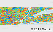 Political Panoramic Map of ZIP code 10030