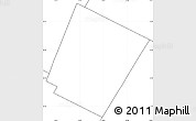 Blank Simple Map of ZIP code 10030, no labels