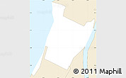 Classic Style Simple Map of ZIP code 10032