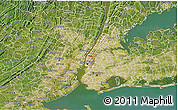 Satellite 3D Map of ZIP code 10036