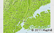 Physical Map of ZIP code 10037