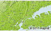 Physical 3D Map of ZIP code 10040