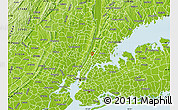 Physical Map of ZIP code 10040