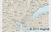 Shaded Relief Map of ZIP code 10040