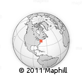 Outline Map of ZIP Code 10044