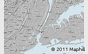 Gray Map of ZIP code 10128