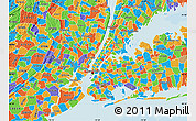 Political Map of ZIP code 10128