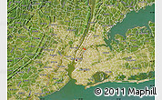 Satellite Map of ZIP code 10128