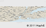 Classic Style Panoramic Map of ZIP code 10128