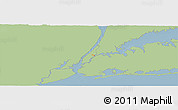 Savanna Style Panoramic Map of ZIP code 10128, single color outside