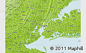 Physical Map of ZIP code 10280