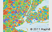 Political Map of ZIP code 10280
