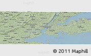 Savanna Style Panoramic Map of ZIP code 10280