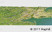 Satellite Panoramic Map of ZIP code 10303
