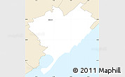 Classic Style Simple Map of ZIP code 10306
