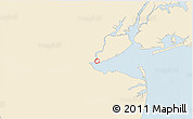 Classic Style 3D Map of ZIP code 10307, single color outside