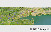 Satellite Panoramic Map of ZIP code 10308