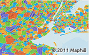 Political 3D Map of ZIP code 10310