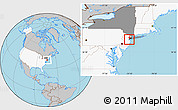 Gray Location Map of ZIP code 10312, highlighted country, highlighted state