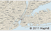 Classic Style 3D Map of ZIP code 10454
