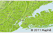 Physical 3D Map of ZIP code 10454