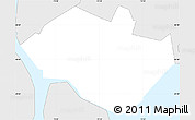 Silver Style Simple Map of ZIP code 10454