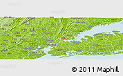 Physical Panoramic Map of ZIP code 10456