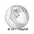 Outline Map of ZIP Code 10457