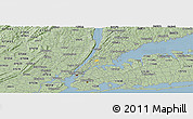 Savanna Style Panoramic Map of ZIP code 10457