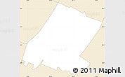 Classic Style Simple Map of ZIP code 10457