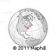 Outline Map of ZIP Code 10459