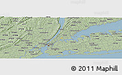 Savanna Style Panoramic Map of ZIP code 10459