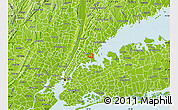 Physical Map of ZIP code 10461
