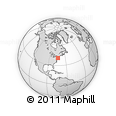 Outline Map of ZIP Code 10461
